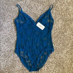 Lace Floral Bodysuit